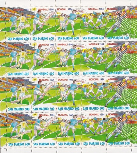San marino minifoglio 1994 - san,