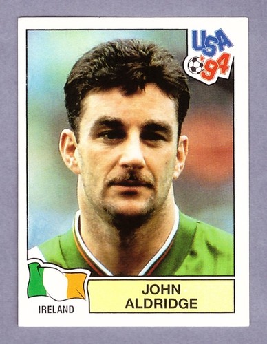 John aldridge figurine panini - aldridge,