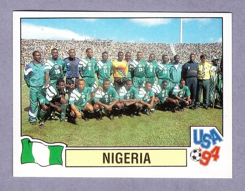 Nigeria team figurine - nigeria, panini
