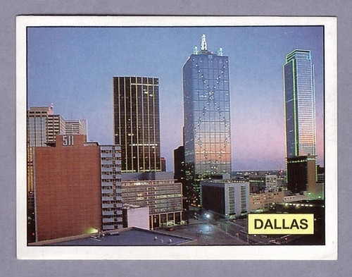 Dallas city figurine - figurine, wc