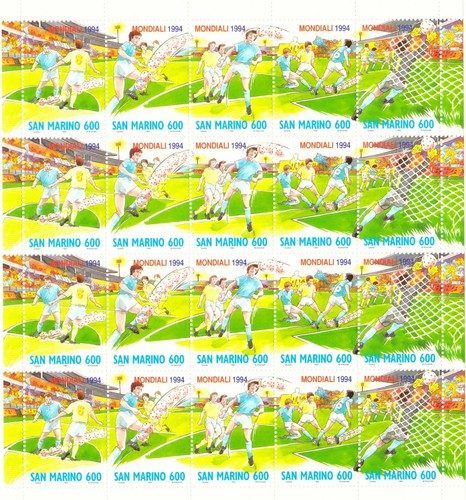 1994 minifoglio san marino - 1994,